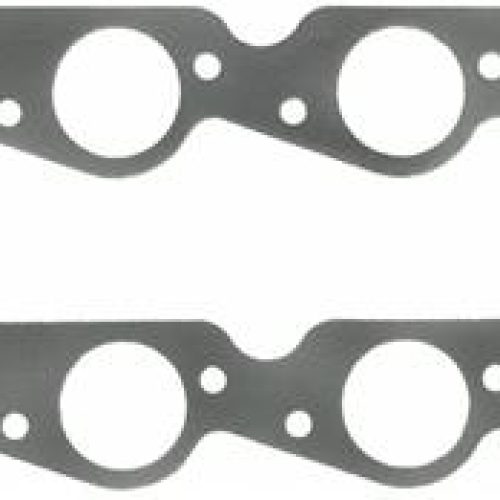 BB CHEV ROUND EXHAUST GASKETS STEEL CORE 2.13 DIA(inc AFR)