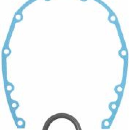 SBC MARINE T/COVER GASKET SET 350 CHEV, W/O PLASTIC COVER