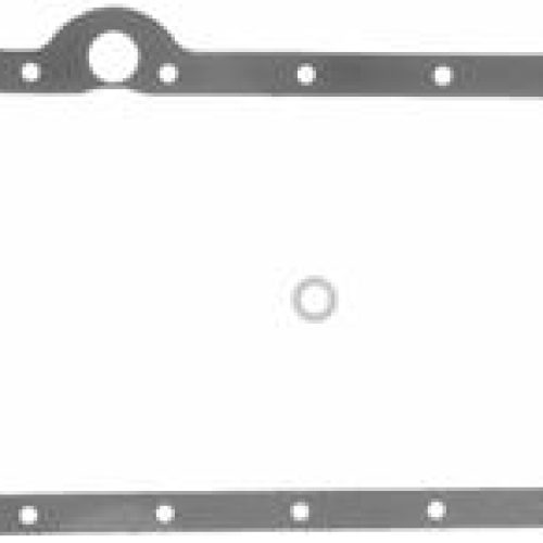 SBC OIL PAN GASKET SET        RIGHT DIPSTICK/THICK SEAL