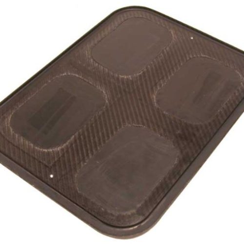 K&N SPRINT CAR A/FILTER BASE  PLATE ONLY HOLES ARE NOT CUT