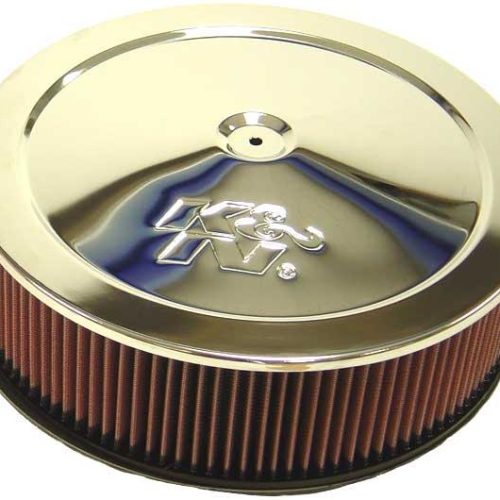 14 X 4 AIR FILTER ASSEMBLY 7-5/16′ DOMINATOR NECK,CHROME