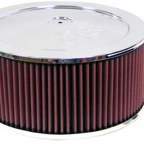 11 X 6 AIR FILTER ASSEMBLY 7-5/16 DOMINATOR NECK,CHROME