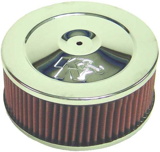 7 X 3 AIR FILTER ASSEMBLY 5-1/8 NECK, CHROME