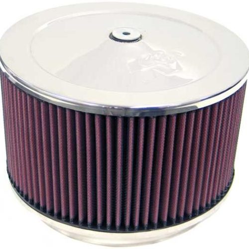 9 X 5 AIR FILTER ASSEMBLY 7-5/16 DOMINATOR NECK, CHROME