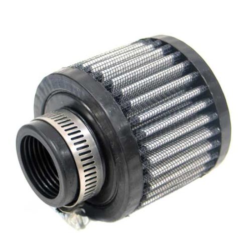 1-1/4 UNIV. CLAMP-ON FILTER 3 O.D, 2.5 HIGH, RUBBER TOP