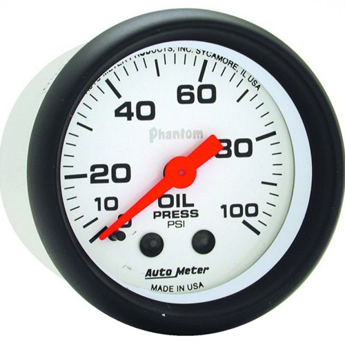 PHANTOM 2-1/16″ OIL PRESSURE  0-100PSI, MECHANICAL, 6FT