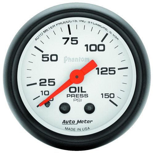 PHANTOM 2-1/16″ OIL PRESSURE  0-150PSI, MECHANICAL, 6FT
