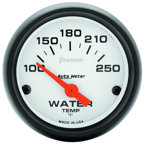 PHANTOM 2-1/16″ WATER TEMP    100-250Â°F, SHORT SWEEP ELECT.