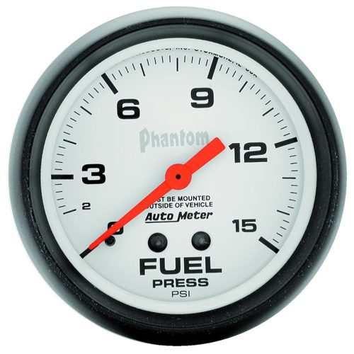 PHANTOM 2-5/8″ FUEL PRESSURE  0-15PSI, MECHANICAL