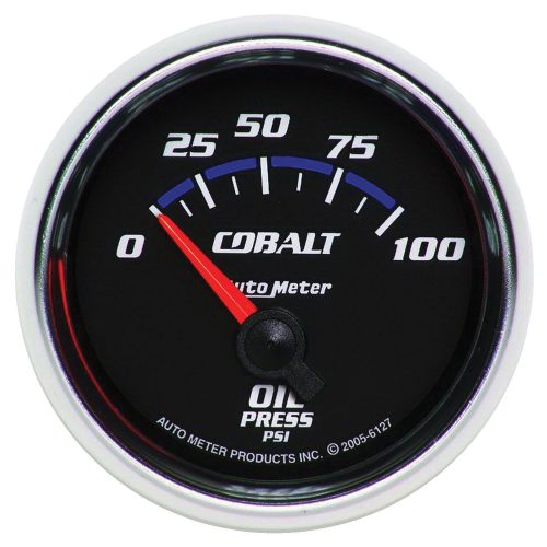 COBALT 2-1/16″ OIL PRESSURE   0-100PSI, SHORT SWEEP ELECT