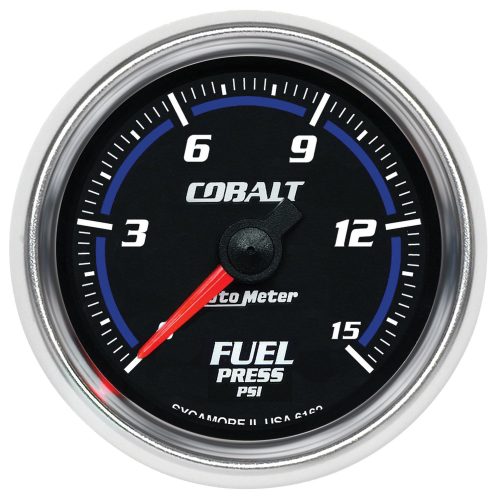 COBALT 2-1/16″ FUEL PRESSURE  0-15PSI, FULL SWEEP ELECTRIC