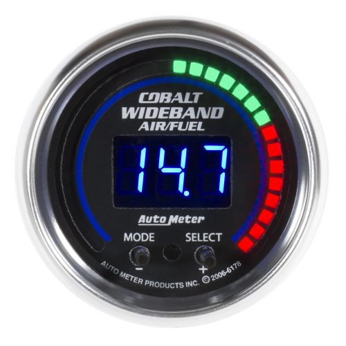 COBALT 2-1/16″ AIR/FUEL RATIO LED & DIGITAL DISPLAY WIDEBAND