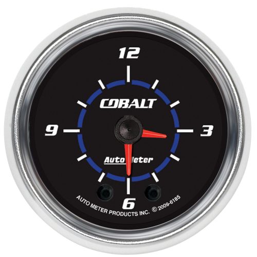 COBALT 2-1/16″ CLOCK          ANALOGUE