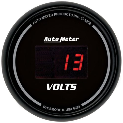 SPORT-COMP DIGITAL VOLTMETER  2-1/16″, 8-18V