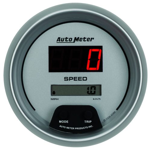 ULTRA-LITE DIGITAL SPEEDOMETER3-3/8″, 200MPH / 320KPH, PROG