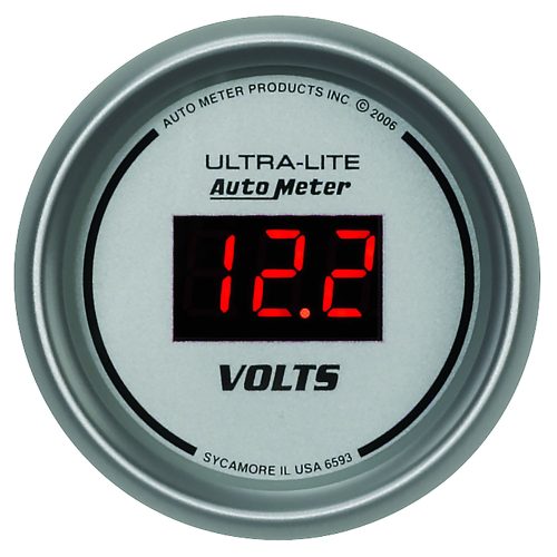 ULTRA-LITE DIGITAL VOLTMETER  2-1/16″, 8-18 VOLTS