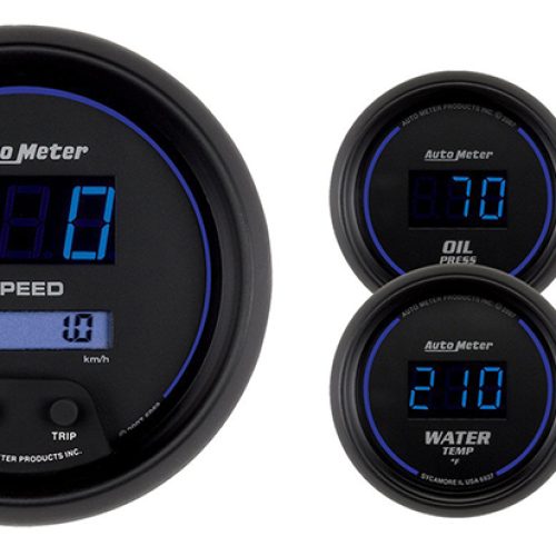 COBALT DIGITAL 5 PIECE KIT 3-3/8″ SPEEDO, 2-1/16″ GAUGES