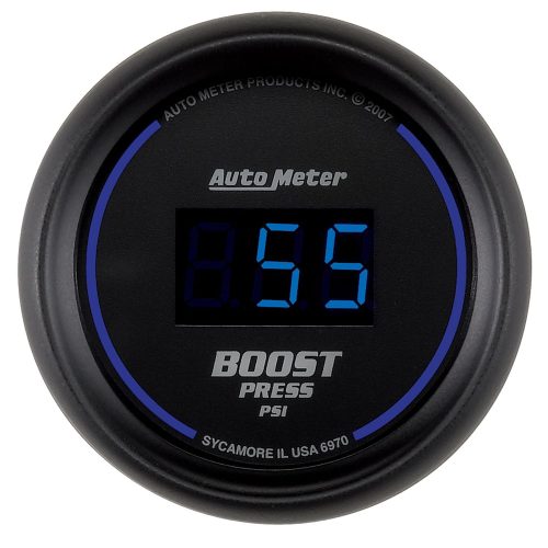 COBALT DIGITAL BOOST GAUGE    2-1/16″, 5-60PSI, DIESEL ONLY