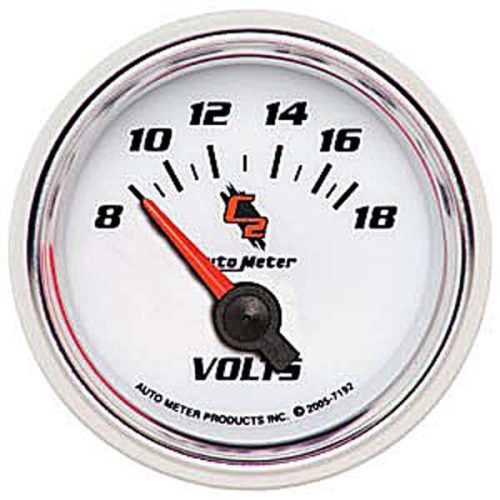 C2 SERIES 2-1/16″ VOLTMETER   8-18 VOLTS, SHORT SWEEP ELECT.