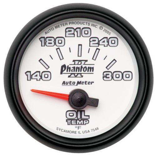 2-1/16 OIL TEMP, 140- 300`F,  2-1/16 PHANTOM II