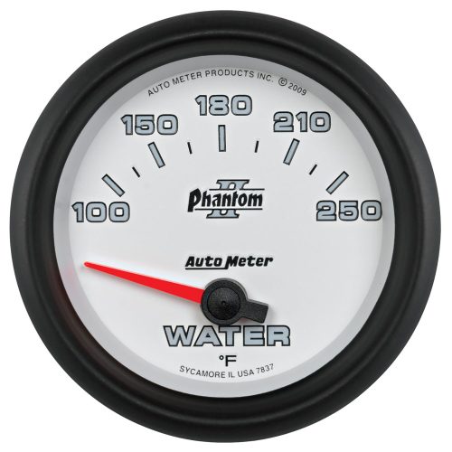 2-5/8 WATER TEMP, 100- 250`F, PHANTOM II