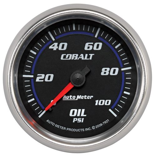 COBALT 2-5/8″ OIL PRESSURE    0-100PSI, MECHANICAL, 10FT