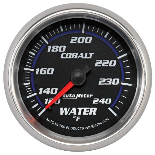 COBALT 2-5/8″ WATER TEMP GAUGE120-240Â°F, MECHANICAL, 6FT