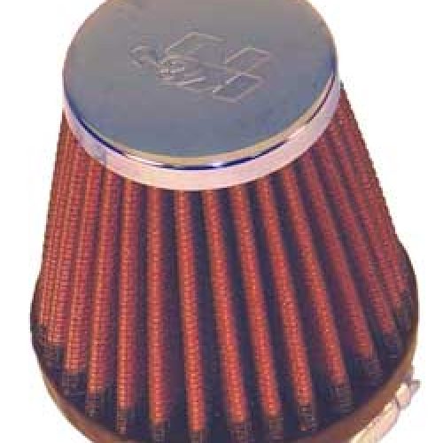 1-9/16 CLAMP-ON TAPER FILTER  2/3 O.D, 3 HIGH, CHROME TOP