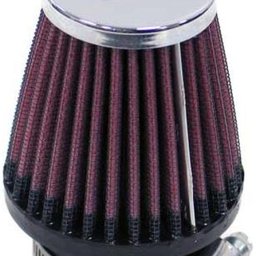 1-13/16 CLAMP-ON TAPER FILTER  2/3 O.D,3 HIGH, CHROME TOP