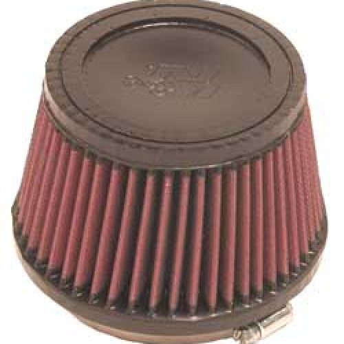 4″ CLAMP-ON TAPERED AIR FILTER5.37″ BASE, 4.37″ TOP, 3.5″ HT