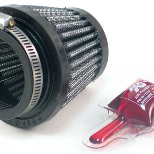 1-3/4″ CLAMP-ON TAPERED FILTER2″ TOP, 3″ BASE, 2.5″ TALL