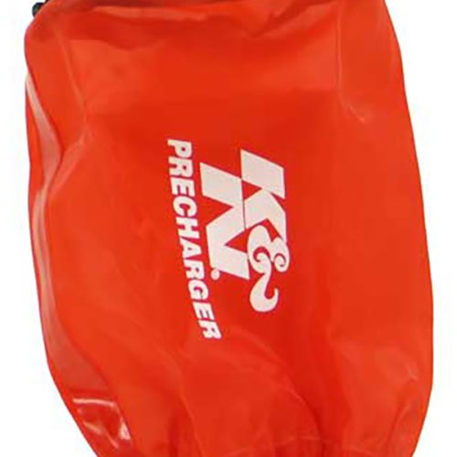 PreCharger Filter Wrap RED    Round Tapered 6.12″Hx4.5″od