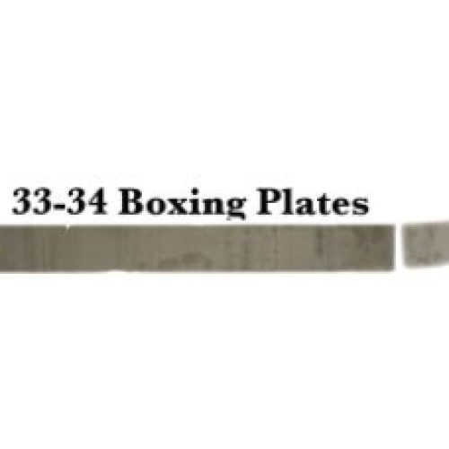 1933 1934 FORD BOXING PLATES  10 GAUGE STEEL 6 PIECE SET