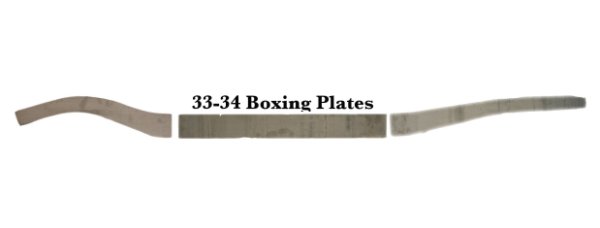 1933 1934 FORD BOXING PLATES 10 GAUGE STEEL 6 PIECE SET