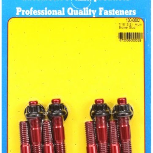 BLOWER STUD KIT ALUMINIUM     W/12PT.NUT SSI OAL 2.500- RED