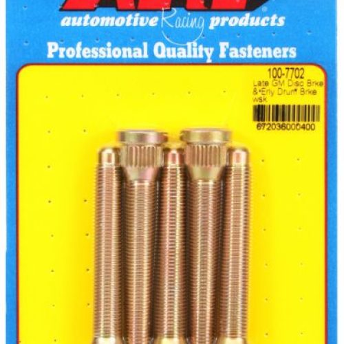 GM HOLDEN 7/16-20 WHEEL STUDS .580 KNURL 3.200 UHL 5 PACK