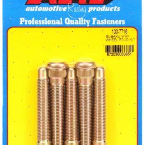 WHEEL STUDS, SUBARU BRZ / WRX M12-1.25 X 76.2mm, 5-PACK