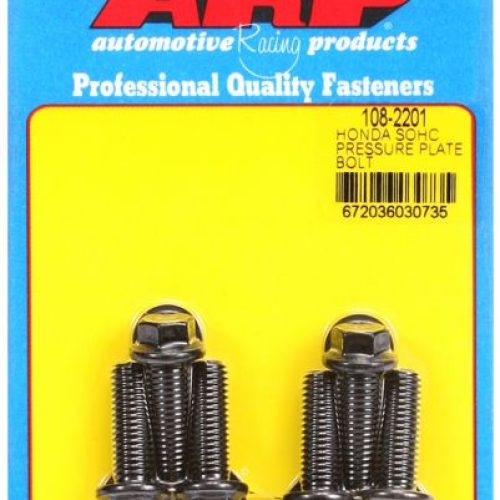 HONDA SOHC D SERIES PRESSURE  PLATE BOLTS M8 X 1.25 6 PK