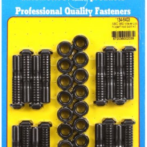 SB CHEV 327 HOLDEN 308 ROD    BOLTS 3/8 WAVE LARGE JOURNAL