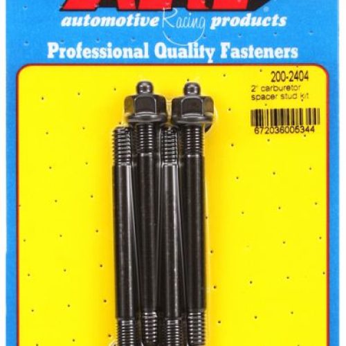 CARBY STUDS (4PCS) 2″ SPACER BLK HEX 5/16 X 3.700 OAL