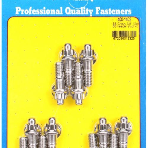 ARP 12PT HEADER STUD KIT(12)  3/8 1.670L  STAINLESS