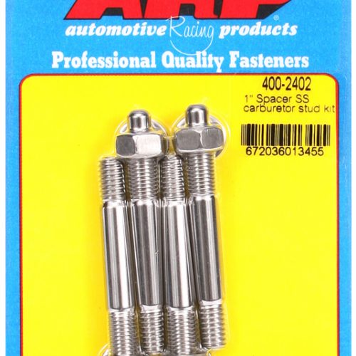 ARP CARBY STUD KIT (4PCS) +1 5/16 X 2.7OAL. STAINLESS