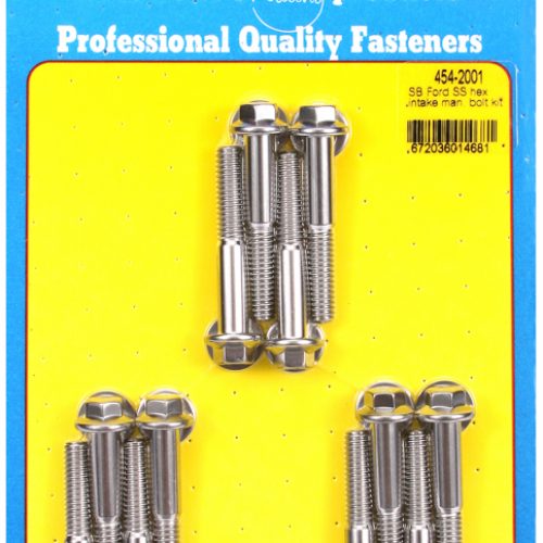 ARP HEX INTAKE BOLT KIT,FORD 289-351W STAINLESS