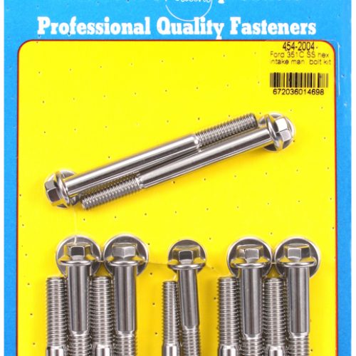 ARP HEX INTAKE BOLT KIT,FORD 302-351C STAINLESS