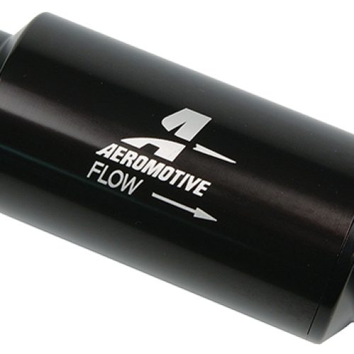 INLINE FUEL FILTER -10 ORB    5.5″ LONG x 2″ OD 10 MICRON