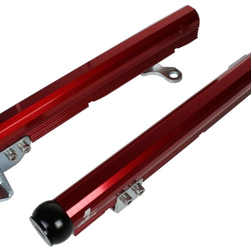 GM V6 3.8L S/CHARGED FUEL RAILKIT (PAIR) SUIT 1996-1997. RED