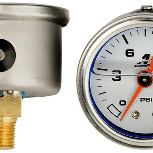 AEROMOTIVE 0-15 PSI LIQUID GAUGE FUEL PRESSURE