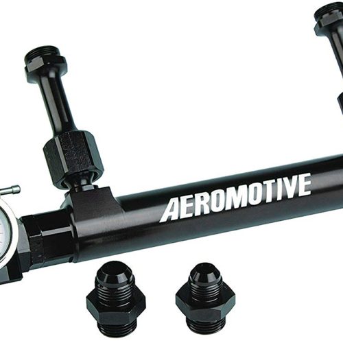 AEROMOTIVE FUEL LOG HOLLEY    BOWL WITH REG GAUGE & FITTINGS