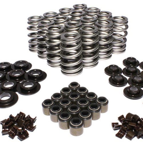LS BEEHIVE VALVE SPRING KIT   STEEL RETAINERS, .625″ MAX