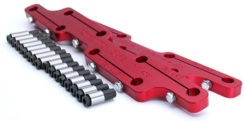 CHEV SBC STUD GIRDLE 7/16 SOL ID BARCOMPLETE WITH ADJUSTERS